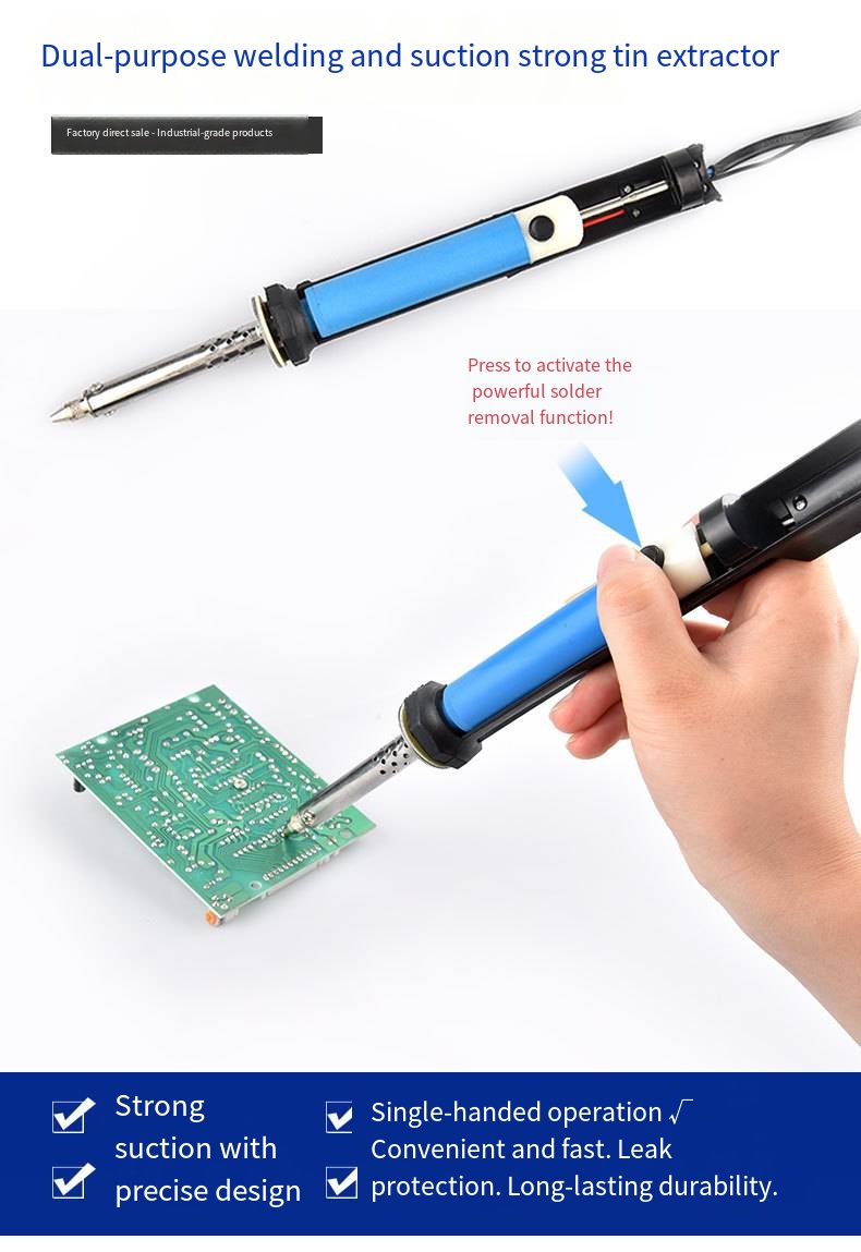 AC 110V/220V Electric Tin Suct - đánh giá và giá Desoldering Pump Electric Vacuum Station