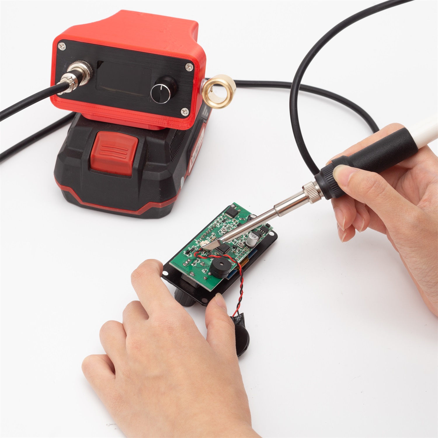 Fast Heat Up OLED T12 Solderin - đánh giá và giá T12 Soldering Station Oled