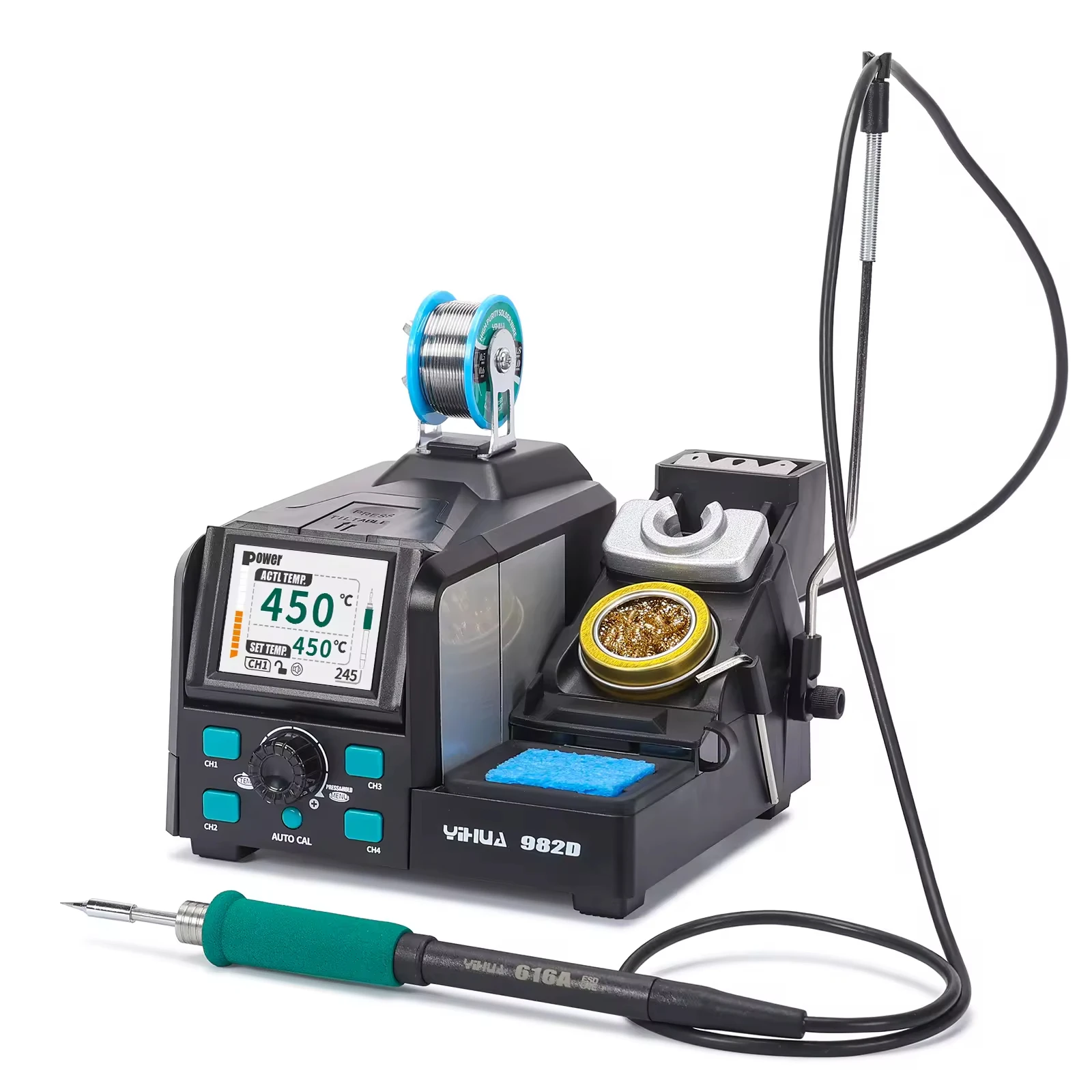 982D Digital Rapid Heating Sol - đánh giá và giá C210 Precision Soldering Station