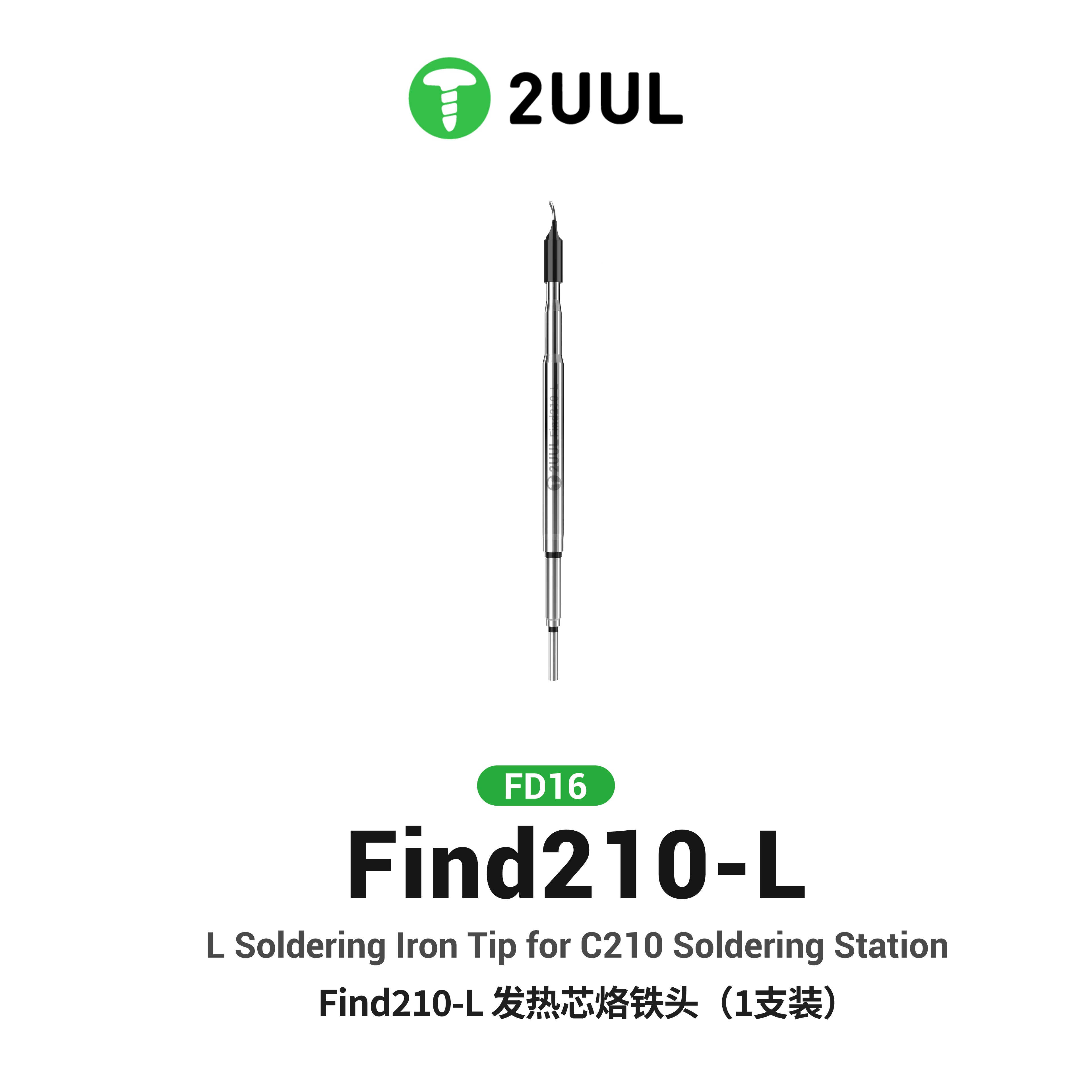 2UUL FD16 Find210-L Soldering  - đánh giá và giá C210 Precision Soldering Station