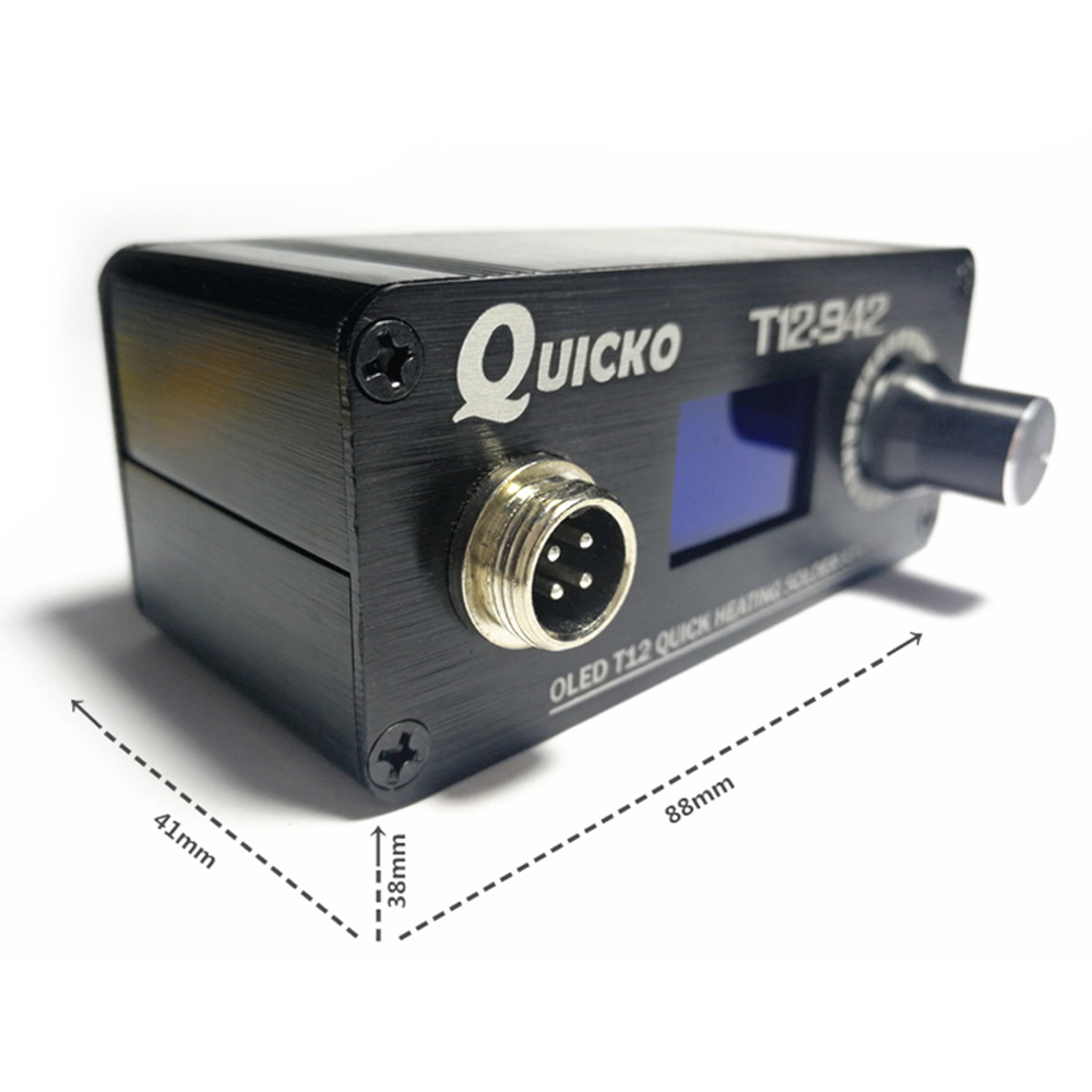 QUICKO MINI T12 STC OLED Kỹ Th - đánh giá và giá T12 Soldering Station Oled
