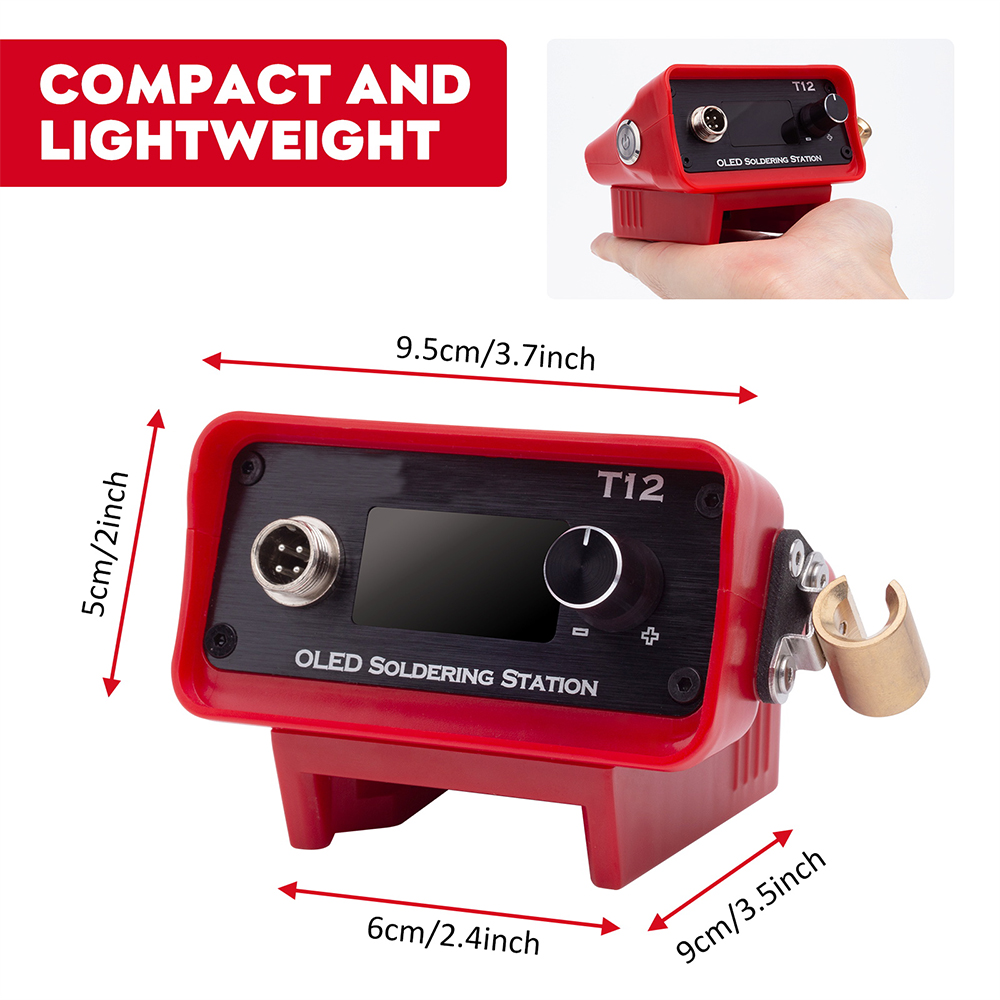 OLED T12 Soldering Iron Statio - đánh giá và giá T12 Soldering Station Oled