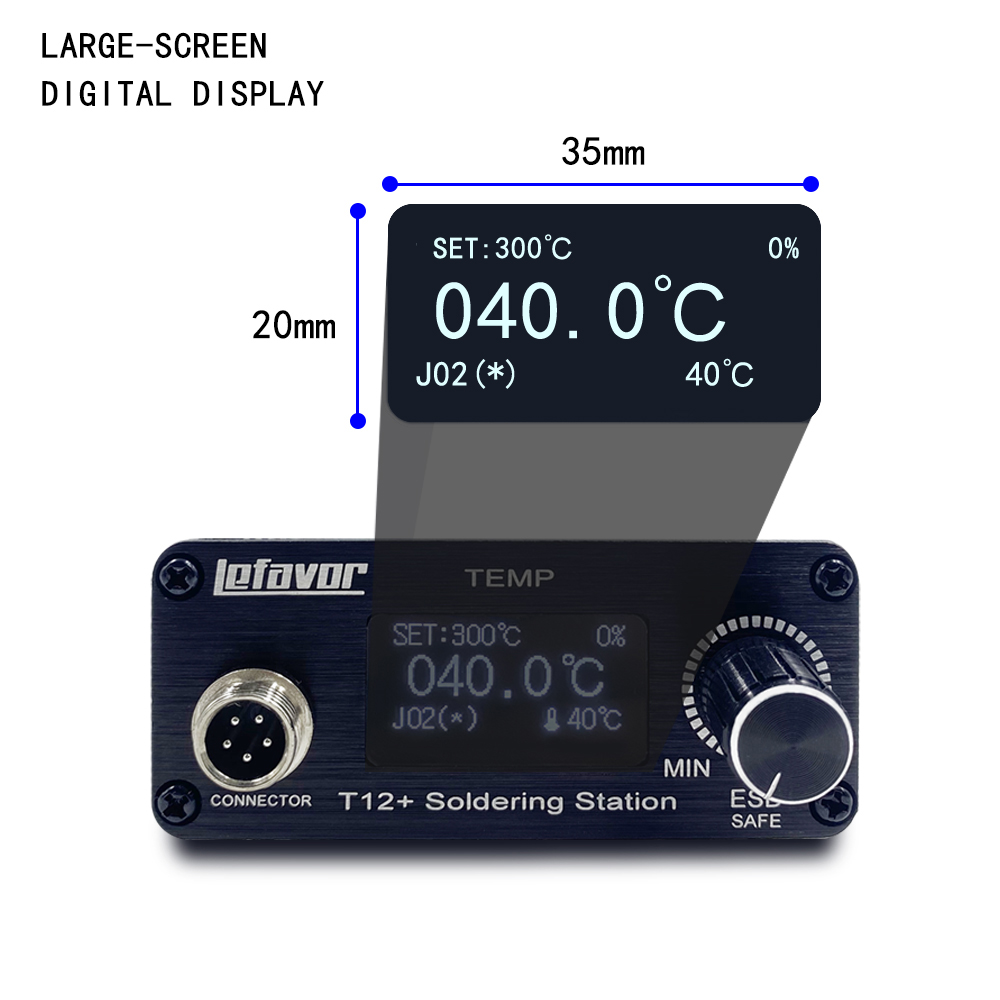 T12 + Tặng Bộ Hàn Hàn Màn Hình - đánh giá và giá T12 Soldering Station Oled